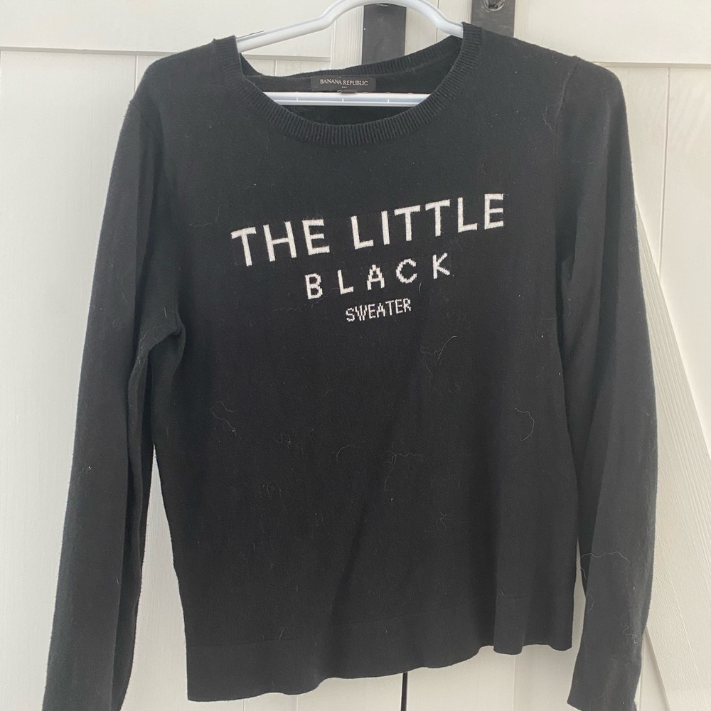 “Little black sweater”